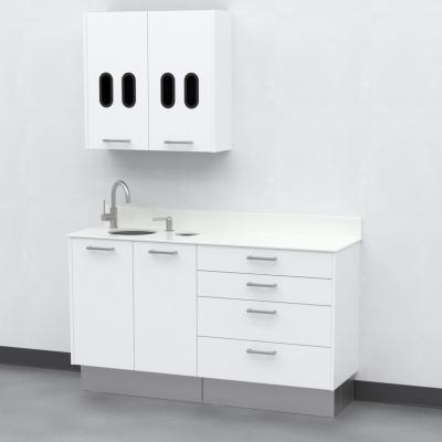 Side consoles for dental office